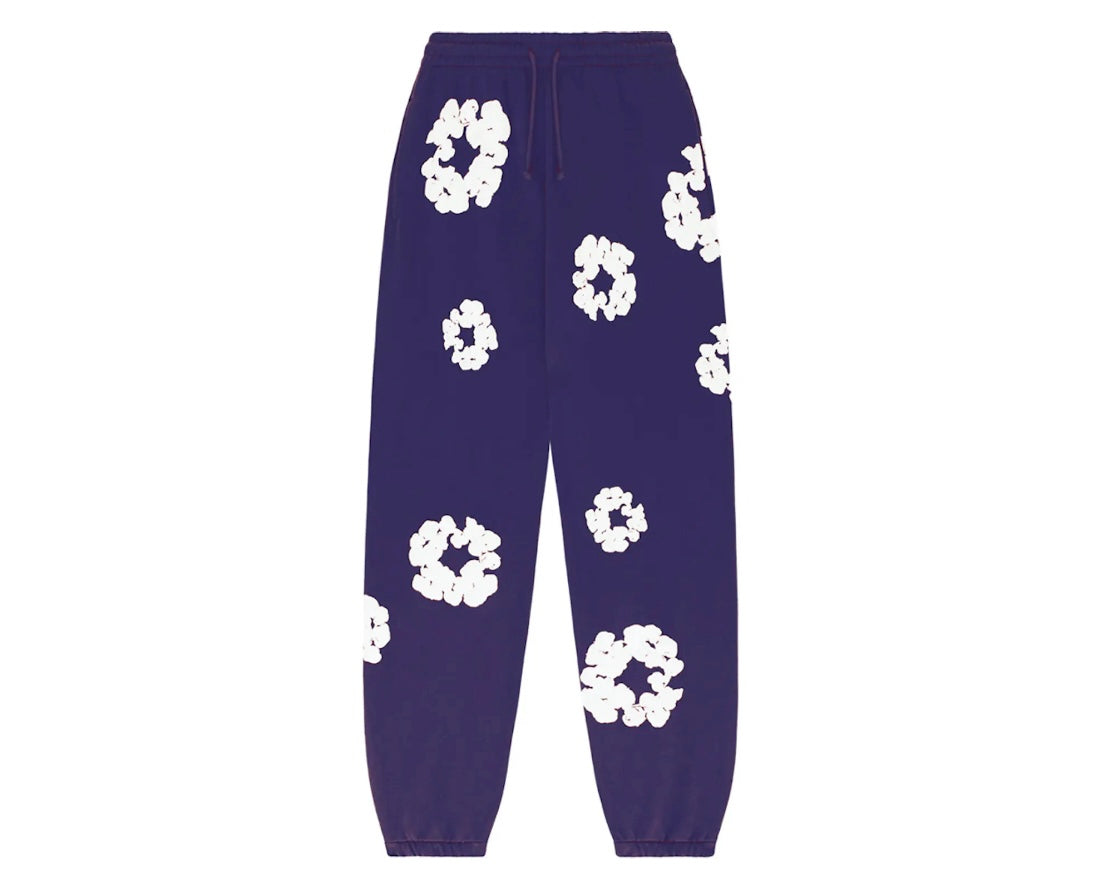 Denim Tears Sweatpants "Wreath Purple"