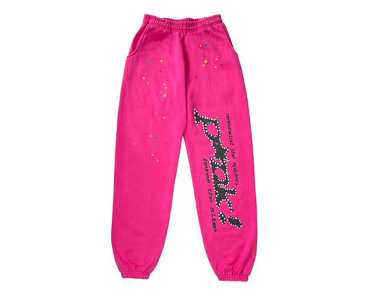 Sp5der Sweatpants "P*NK Pink"