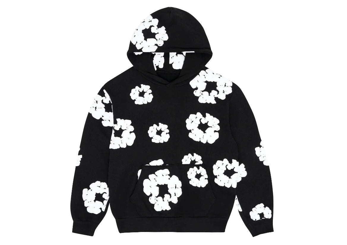 Denim Tears Hoodie "Wreath Black"