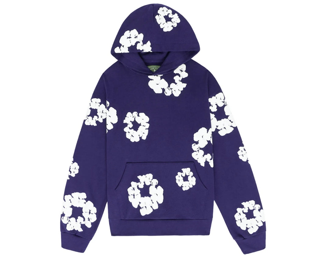 Denim Tears Hoodie "Wreath Purple"