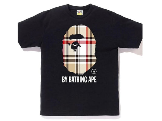 BAPE Burberry Big Ape Head "Black/Beige"