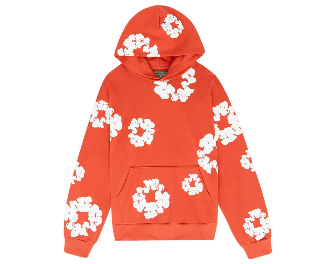 Denim Tears Hoodie "Wreath Orange"