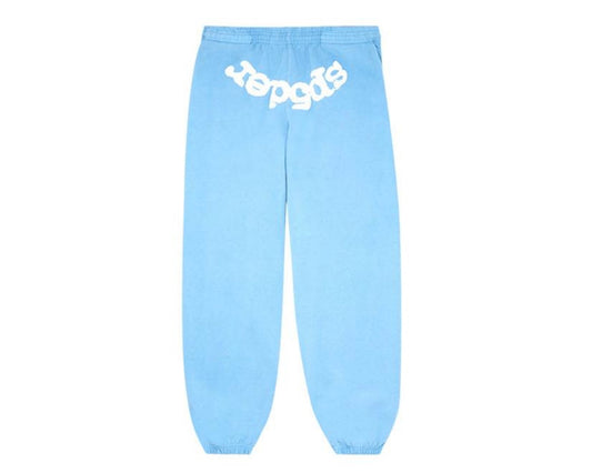 Sp5der Sweatpants "Sky Blue"