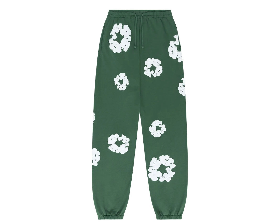 Denim Tears Sweatpants "Wreath Green"