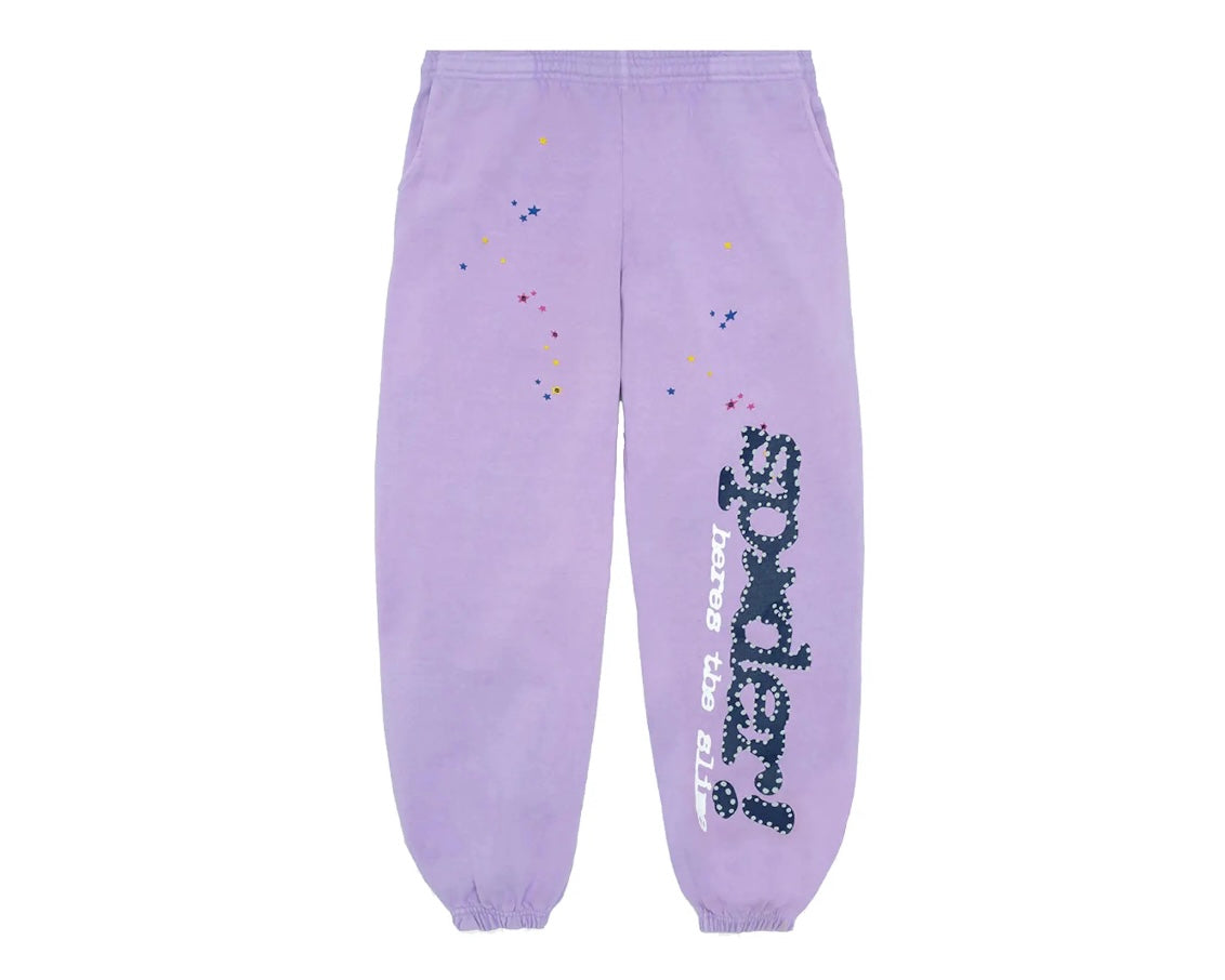 Sp5der Sweatpants "Acai Purple"