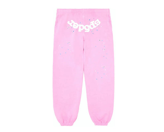 Sp5der Sweatpants "OG Webb Pink"