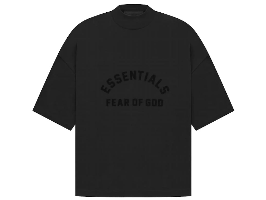 Fear of God Essentials Arched Tee "Jet Black"