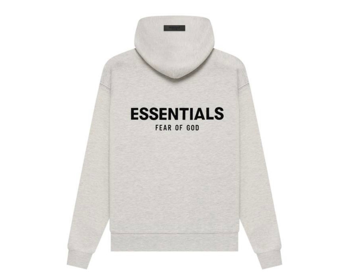 Fear of God Essentials Pullover Hoodie "Light Oatmeal" (SS22)