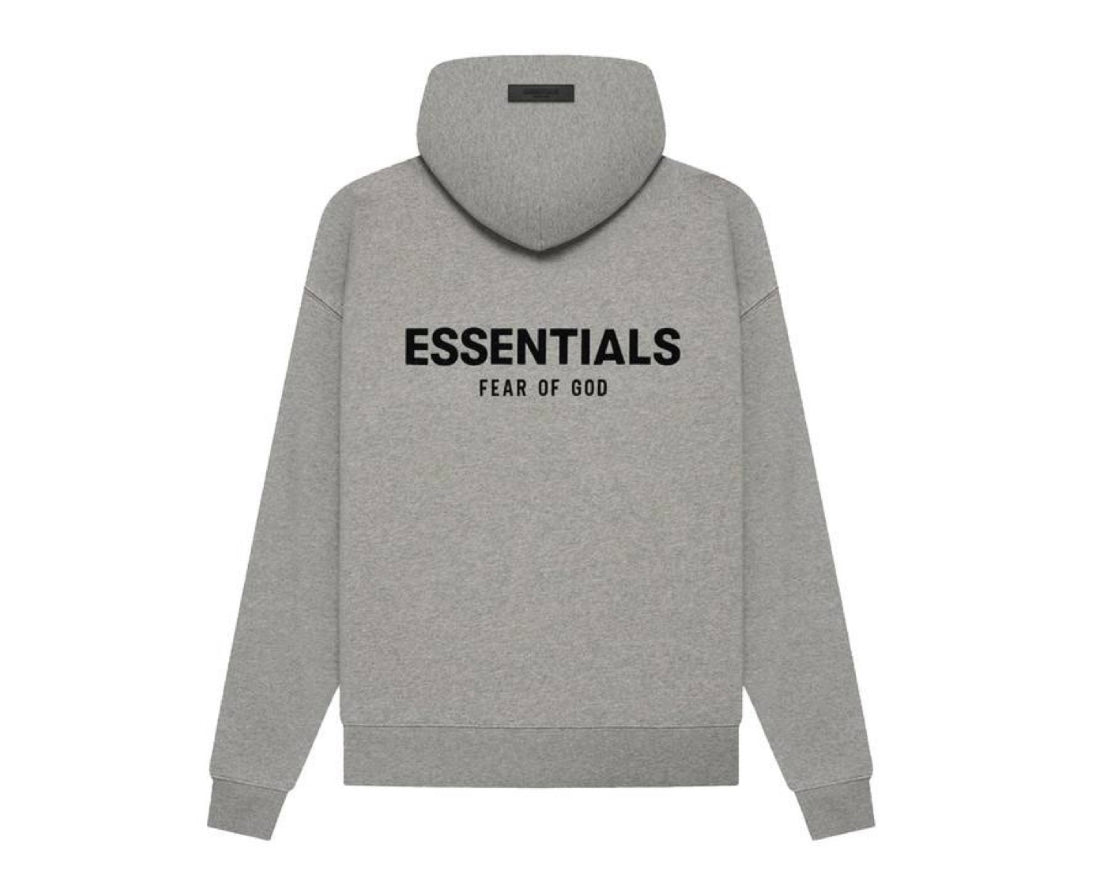 Fear of God Essentials Pullover Hoodie "Dark Oatmeal" (SS22)