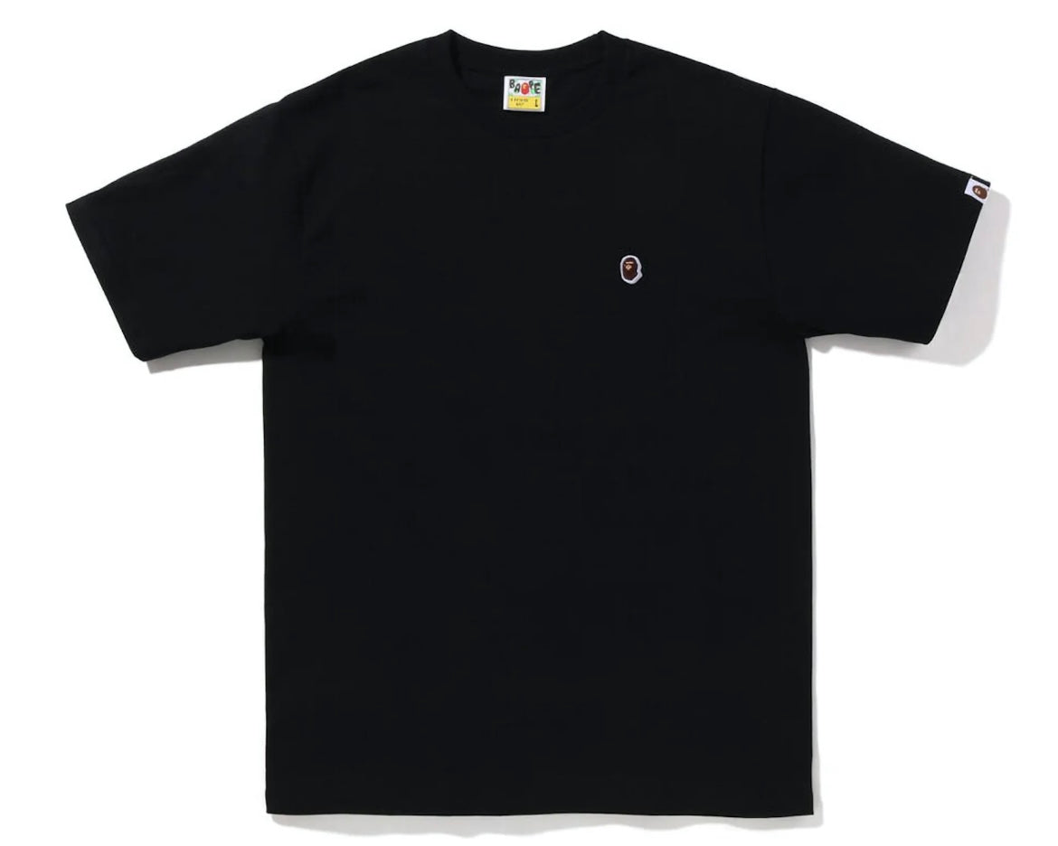 BAPE Ape Head One Point Tee "Black"