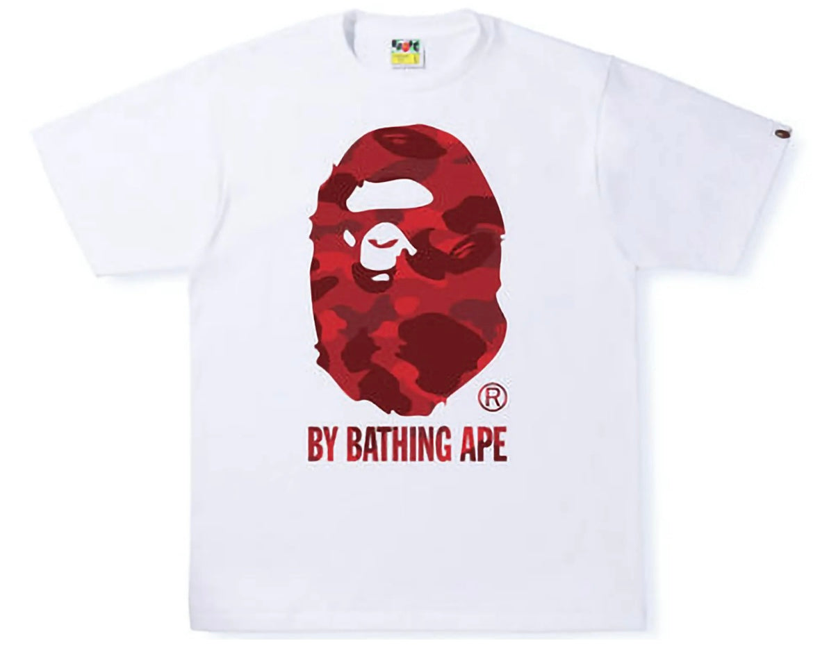 BAPE White/Red Camo By Bathing Ape (SS22)