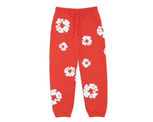 Denim Tears Sweatpants "Wreath Red"