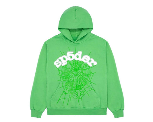 Sp5der Hoodie "Slime Green"